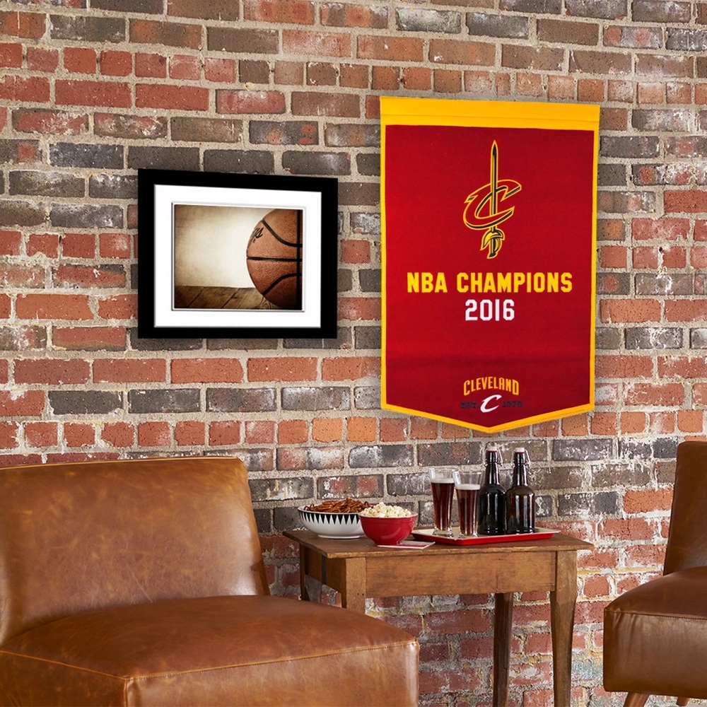 Cleveland Cavaliers Dynasty Wool Banner